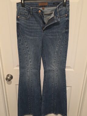 Judy Blue Mid Wash Flare Jeans